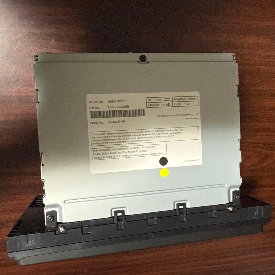 トヨタ純正ナビ　NMZN-Y73D 9インチ