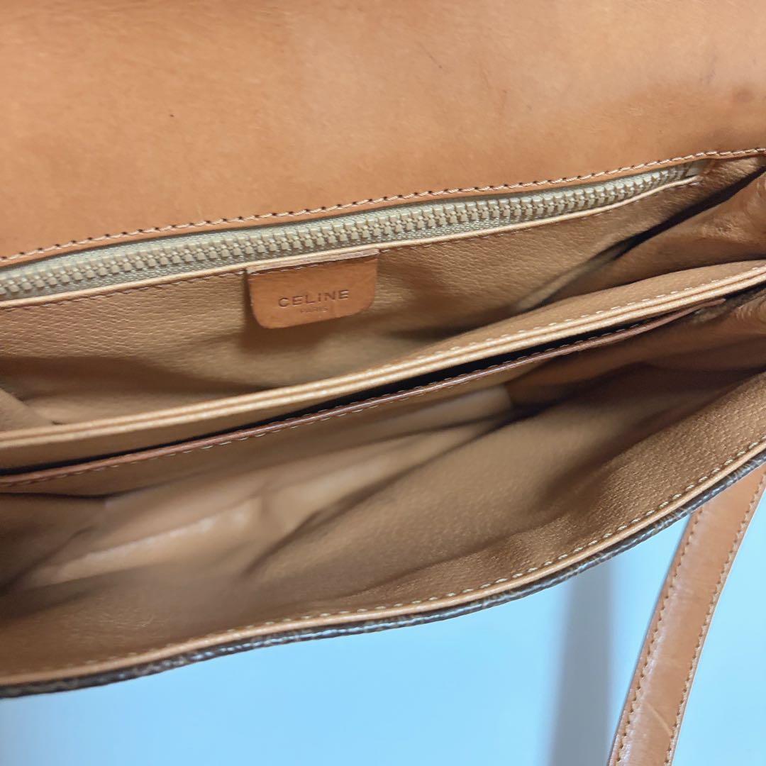 CELINE セリーヌ　マカダムショルダーバッグ 美品