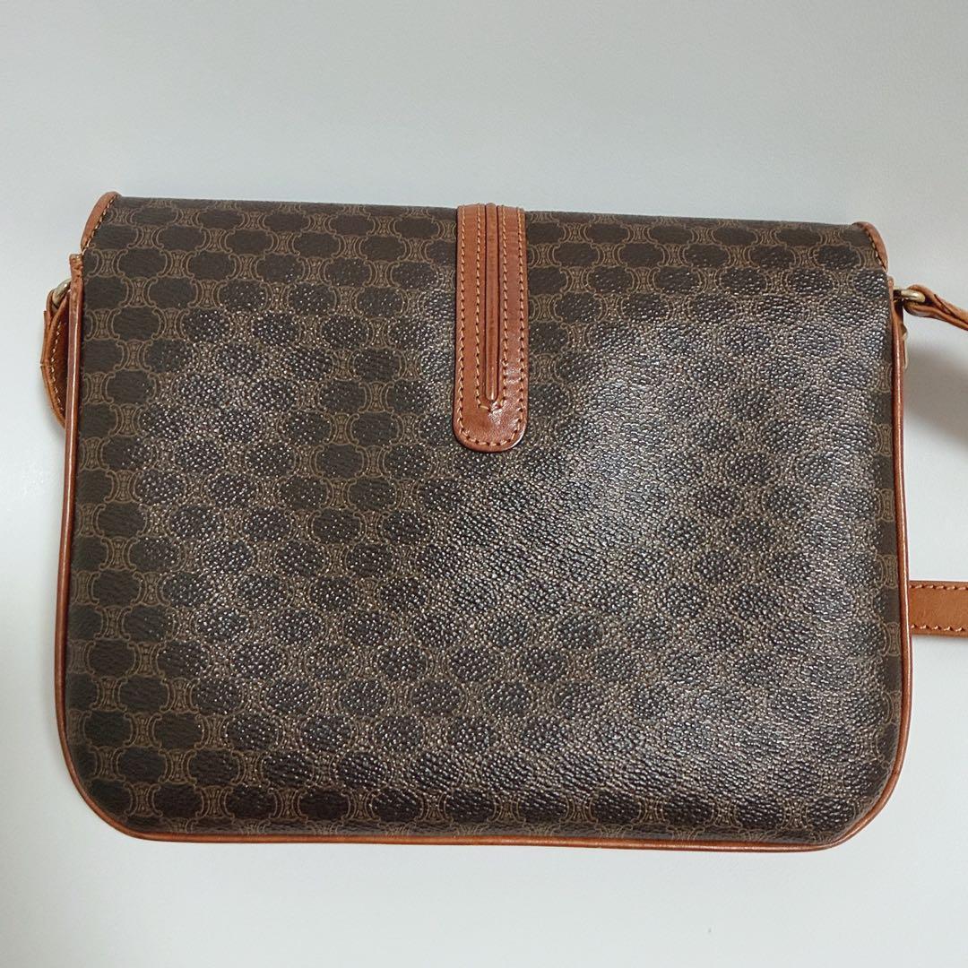 CELINE セリーヌ　マカダムショルダーバッグ 美品