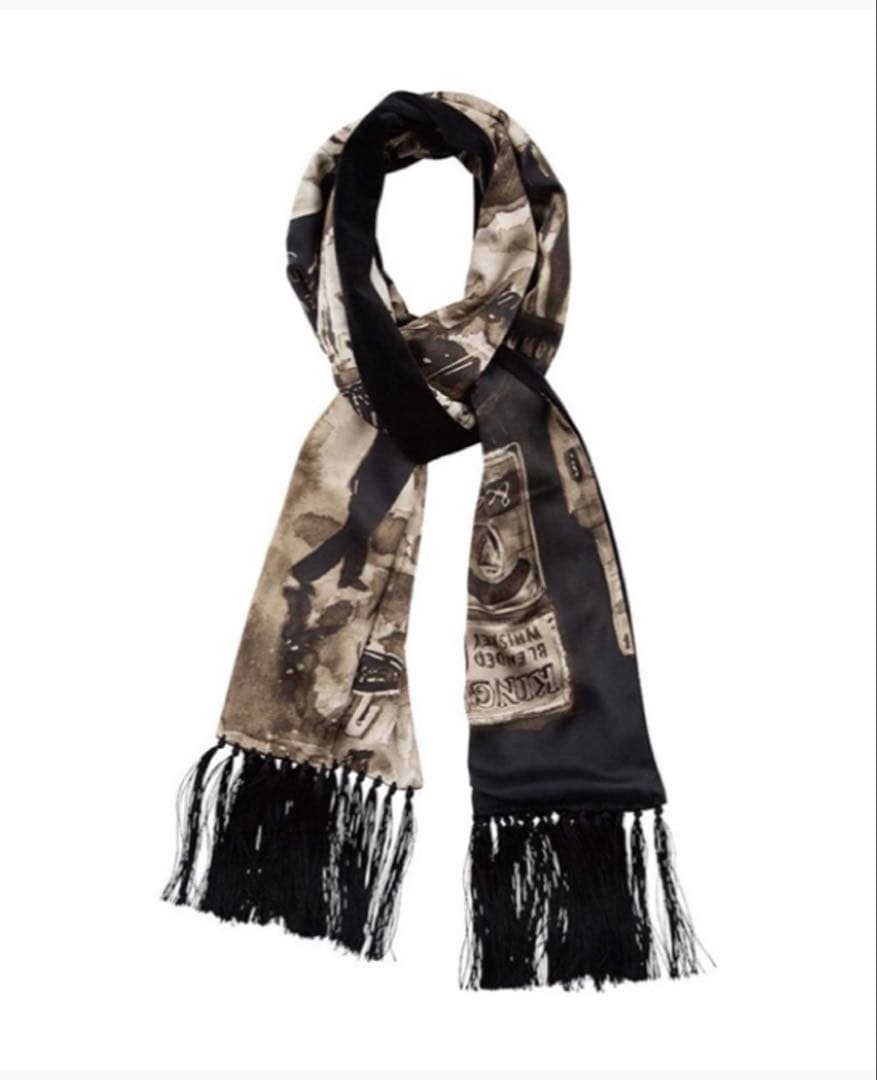 小物 PORTER CLASSICTIMES SQUARE SILK STOLE