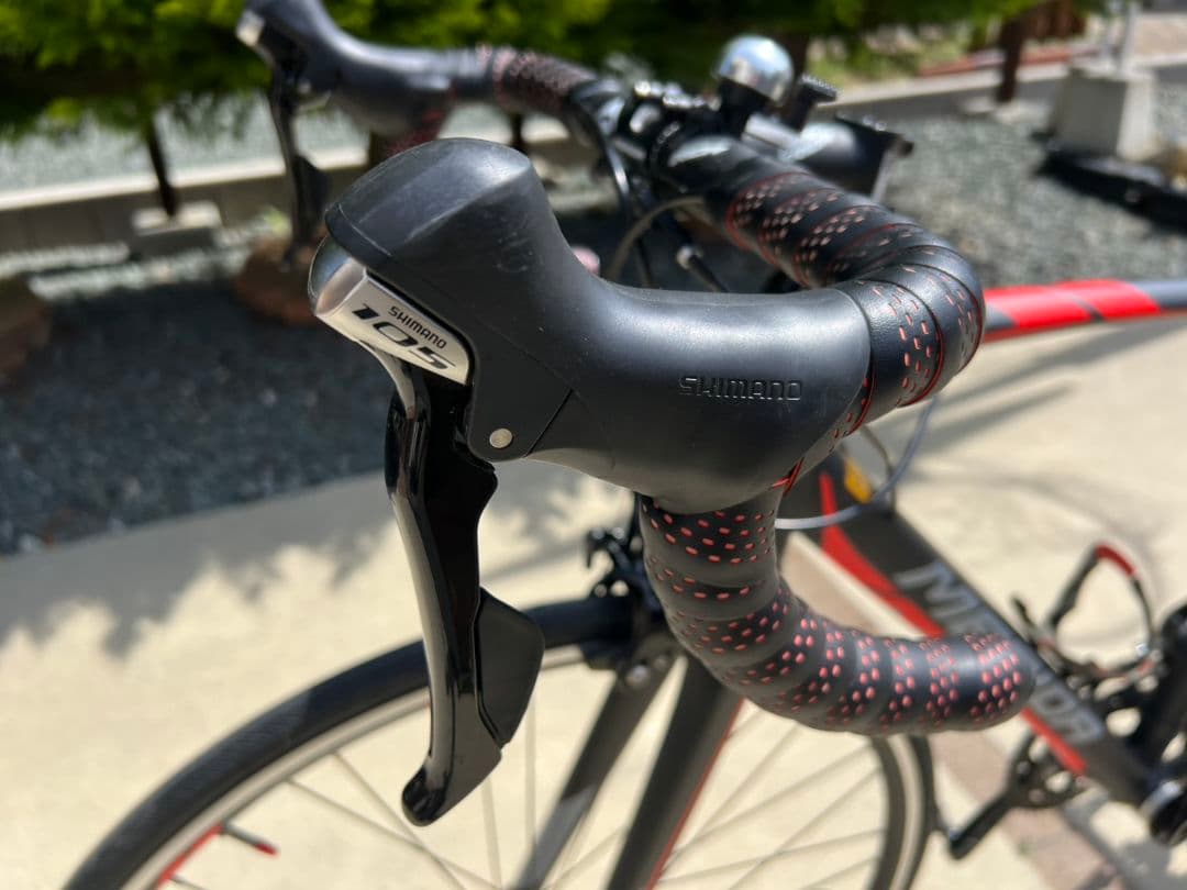 室内保管MERIDA 400 ロードバイク 黒/赤