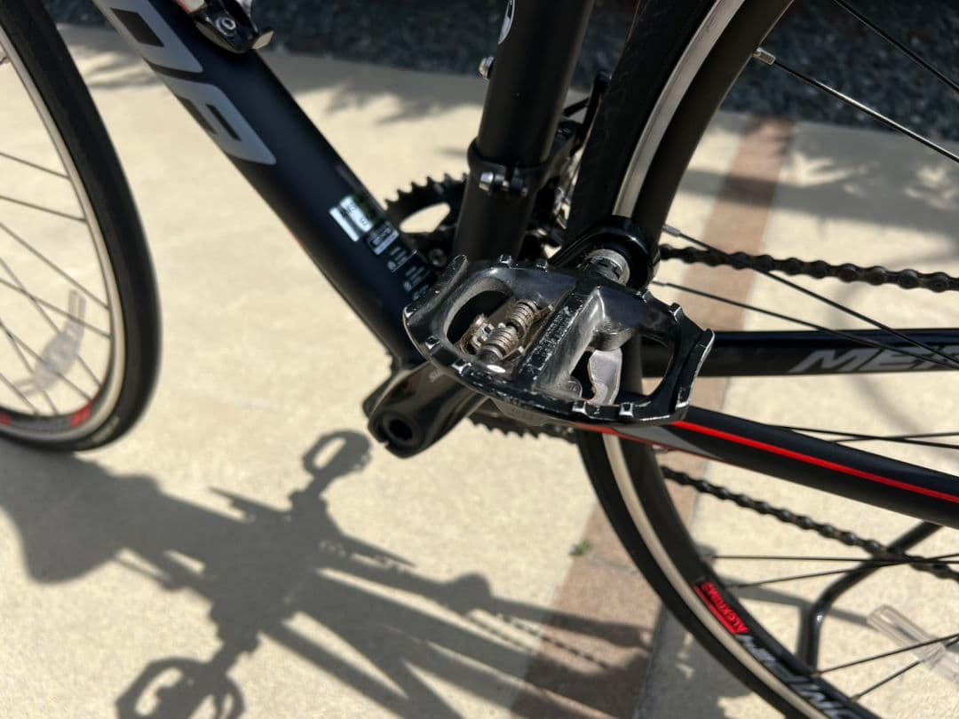 室内保管MERIDA 400 ロードバイク 黒/赤