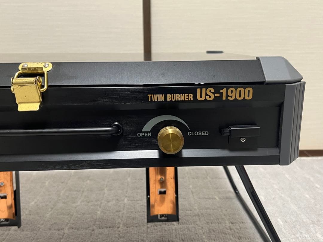 ユニフレーム ツインバーナー US-1900 ブラック