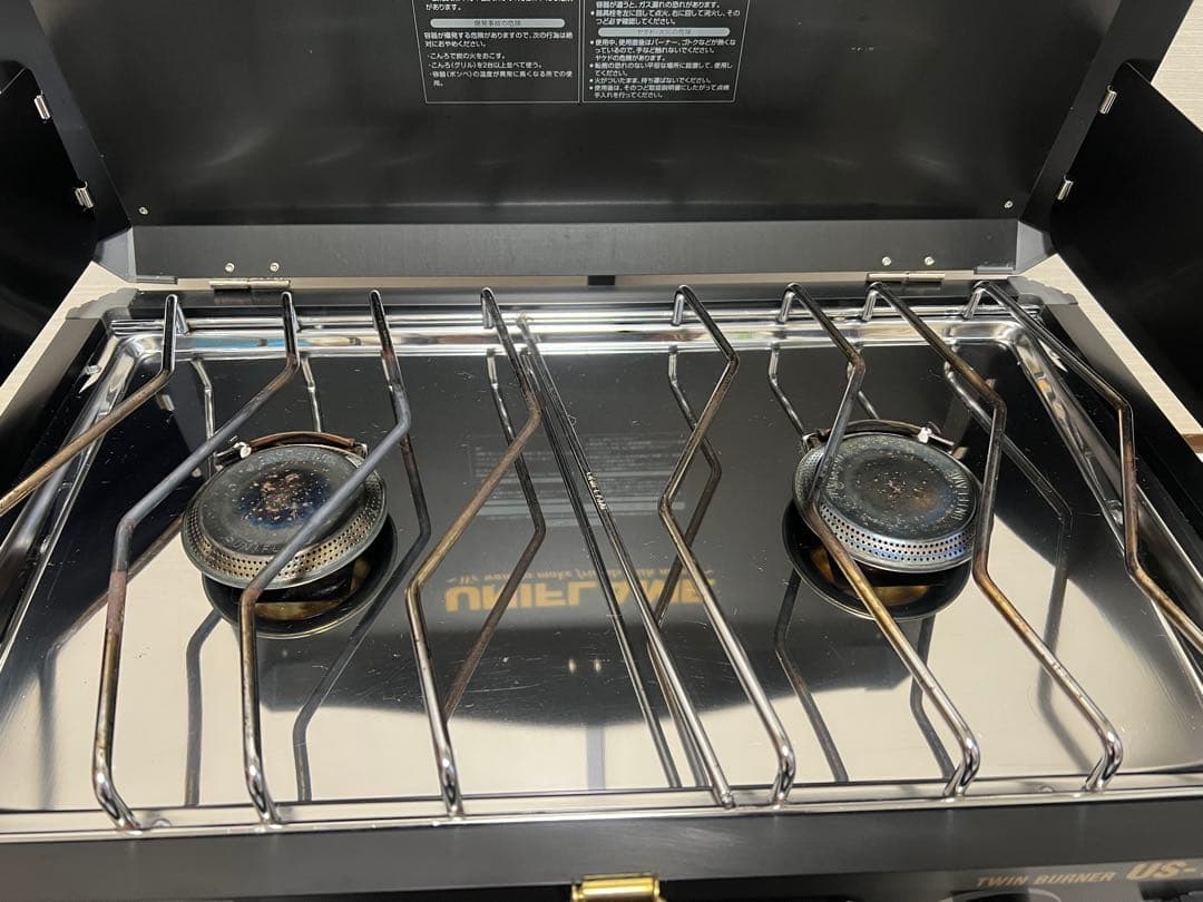 ユニフレーム ツインバーナー US-1900 ブラック