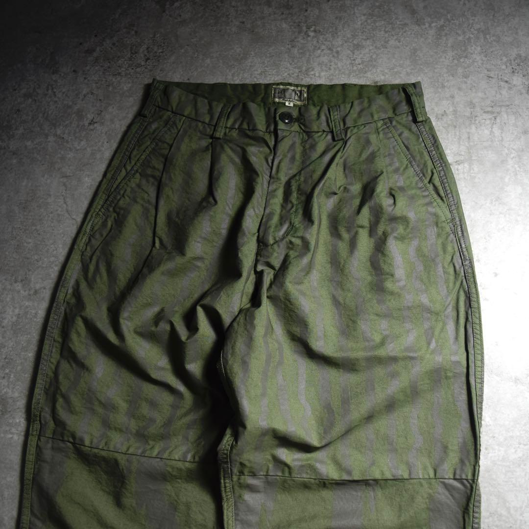 CAVEMPT tiger stripe camo pants ツータック 裏原