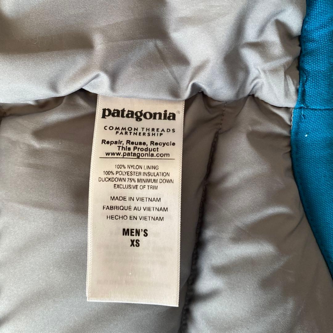 【美品】Patagonia パタゴニア　ダウンベスト　size:XS