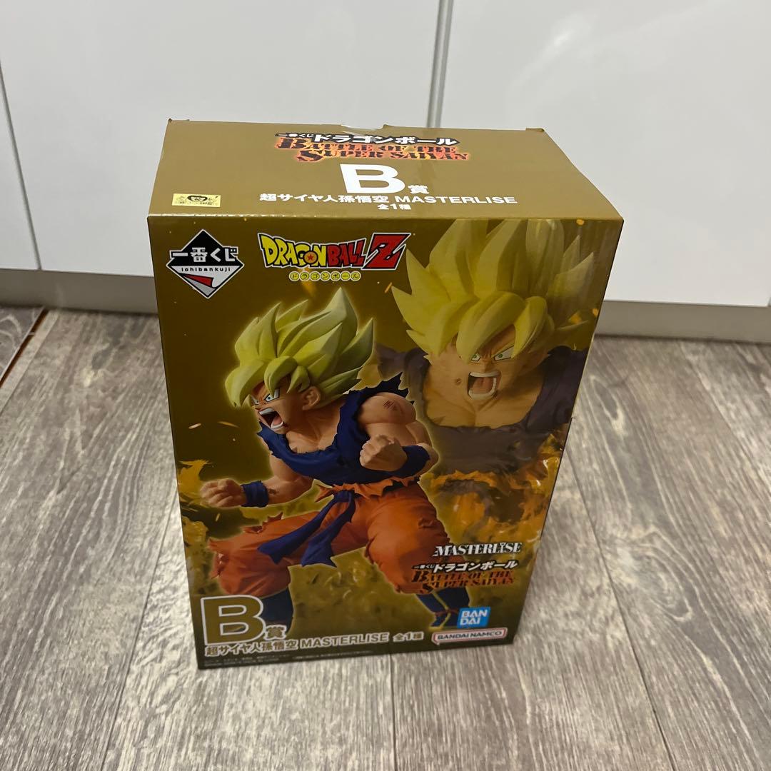 一番くじ　ドラゴンボール　B賞　超サイヤ人、40周年　ラストワン賞　2点セット