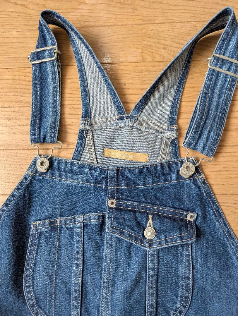 ★美品★B.C STOCKブルー オーバーオール　サロペット