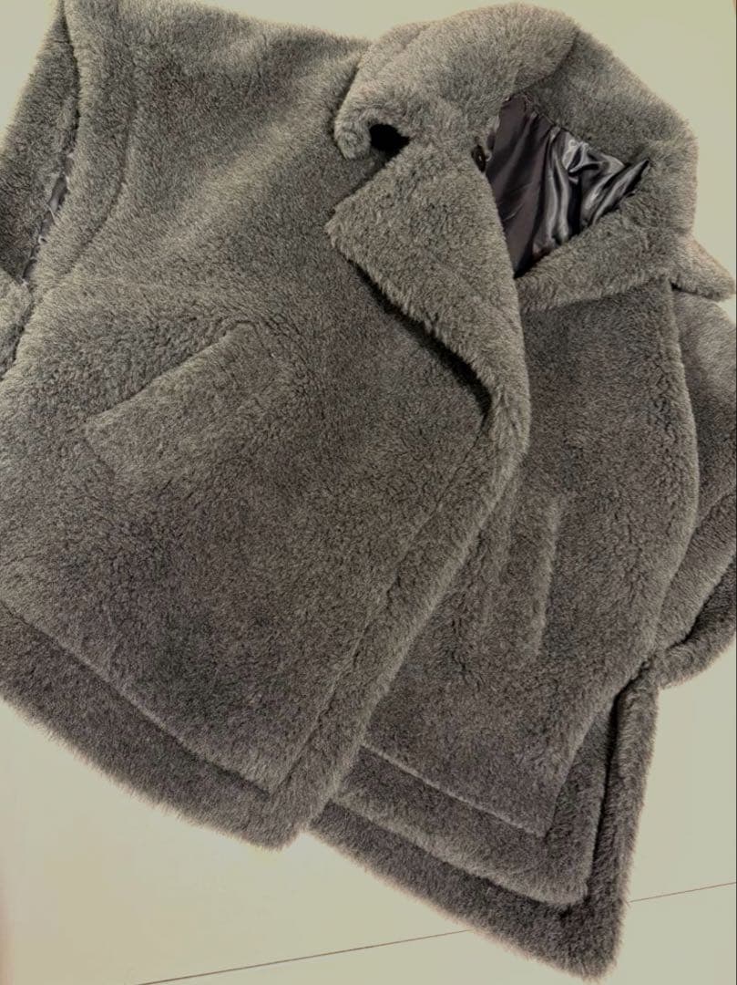 ⭐︎新品未使用⭐︎テディベアケープコート