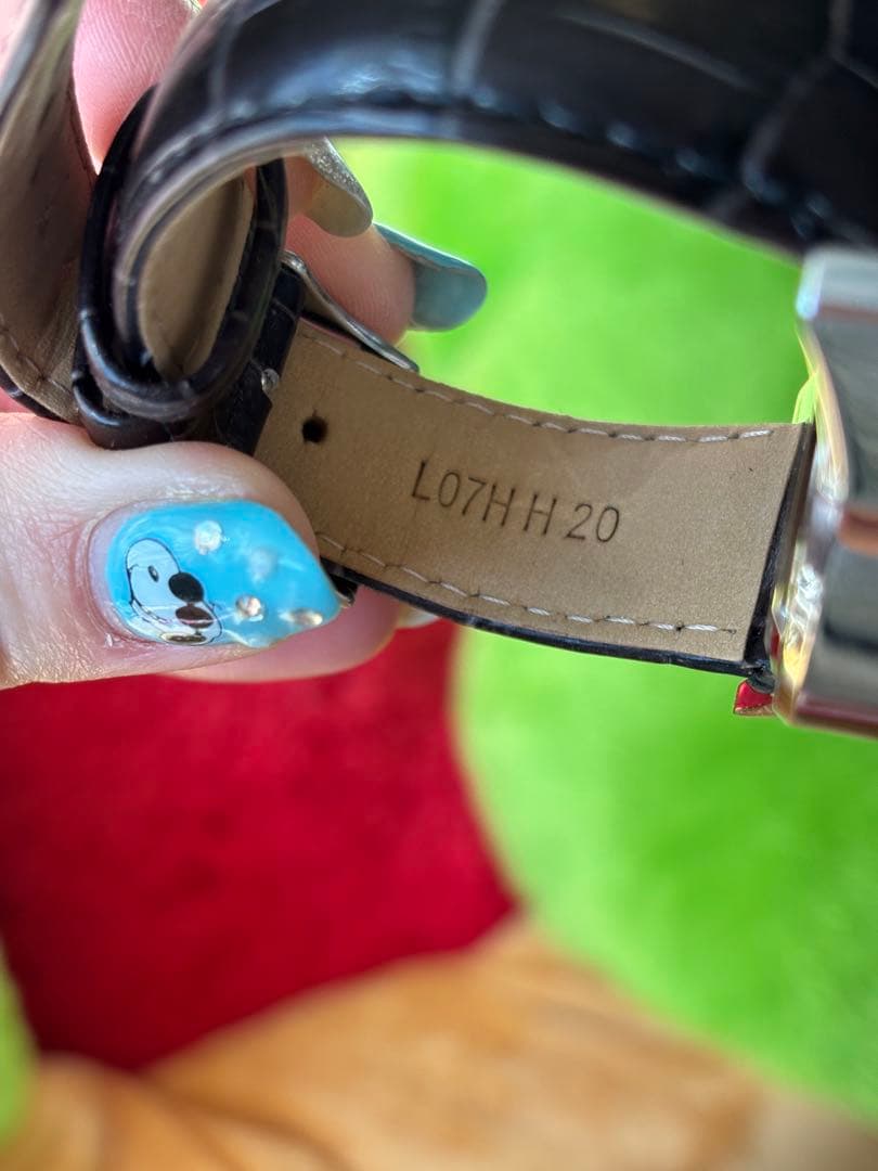 SEIKO クロノグラフ　レザーベルト　腕時計