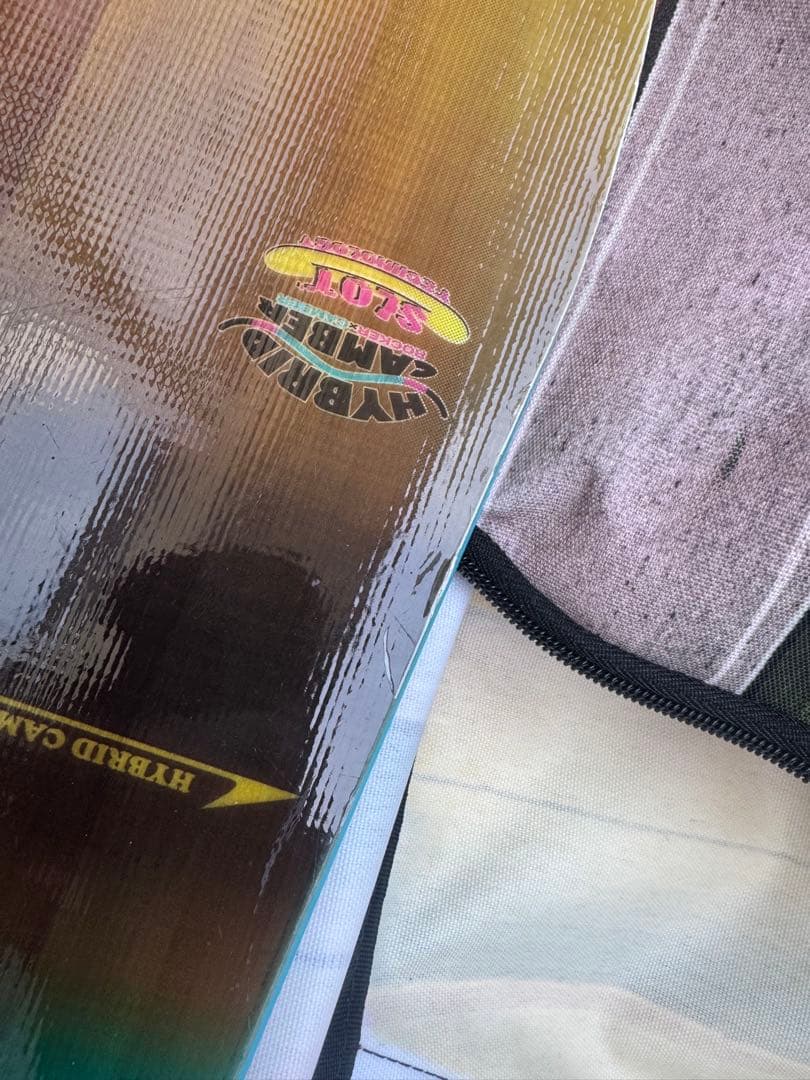 スノーボード ボード 板 ブーツ付き ケース付き キスマーク　kissmark