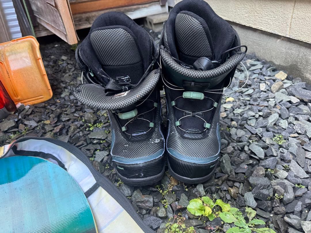 スノーボード ボード 板 ブーツ付き ケース付き キスマーク　kissmark