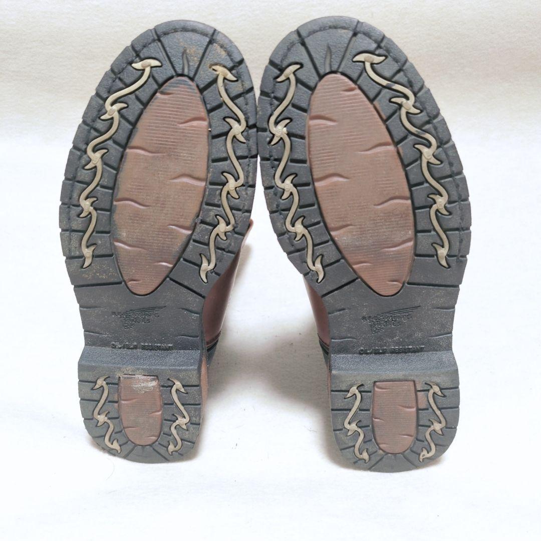 【美品・箱付】レッドウィング 1121 ペコスブーツ 黒×茶 8D 26cm