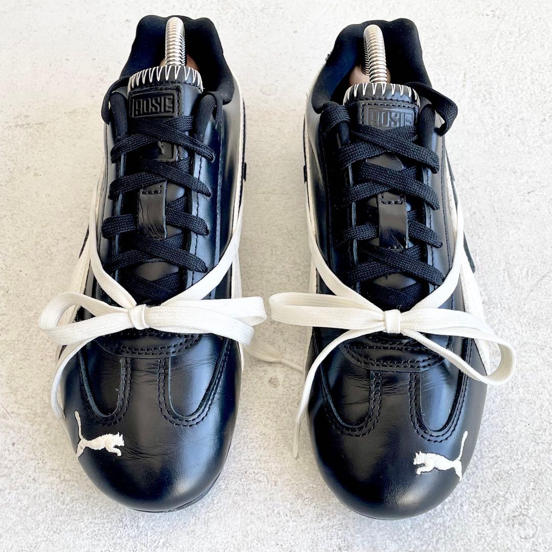 PUMA x ROSEスピードキャット プレミアム スニーカー23cm 黒