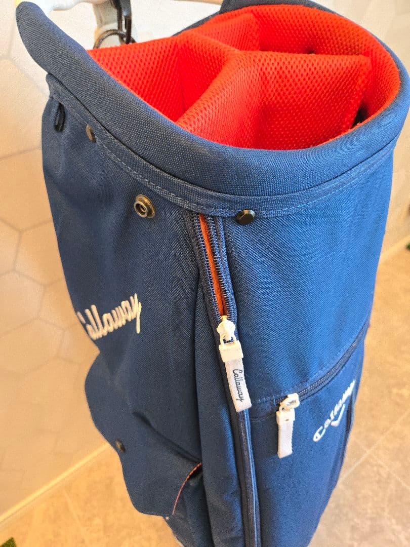 Callaway ネイビーキャディバッグ