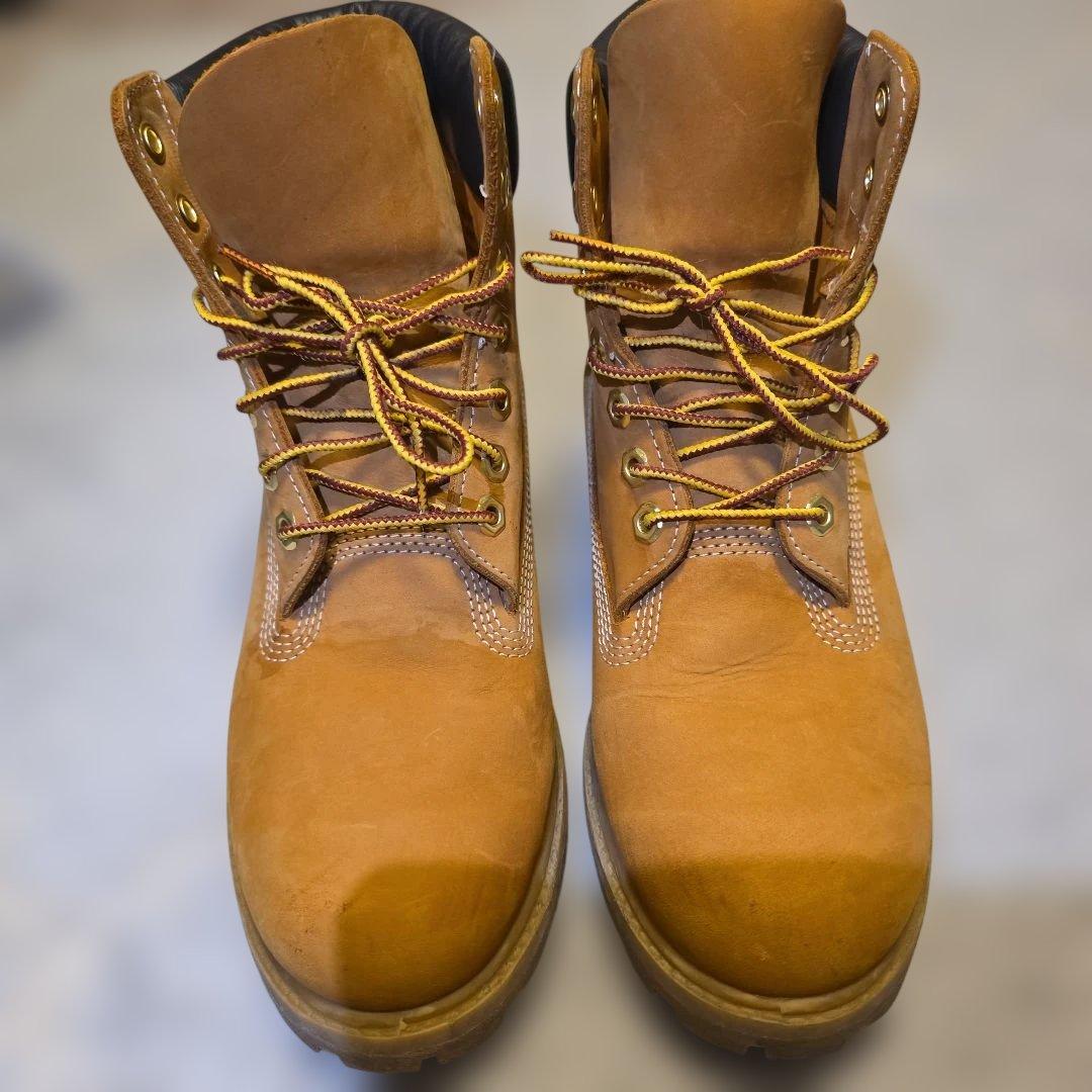 Timberland 6インチ　イエローヌバック　ブーツ　25cm