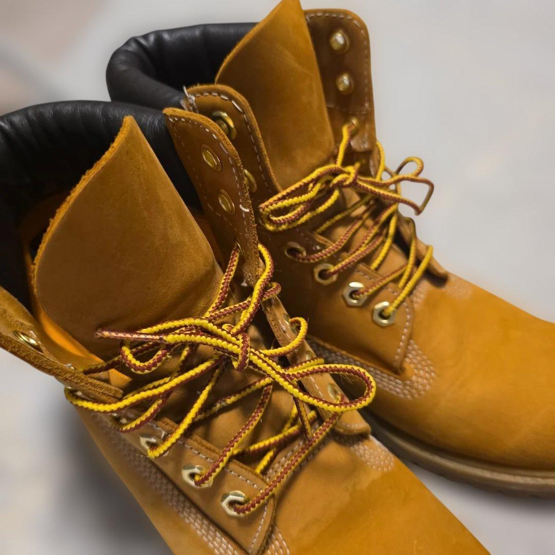 Timberland 6インチ　イエローヌバック　ブーツ　25cm