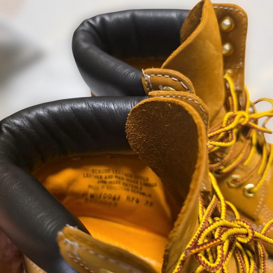 Timberland 6インチ　イエローヌバック　ブーツ　25cm
