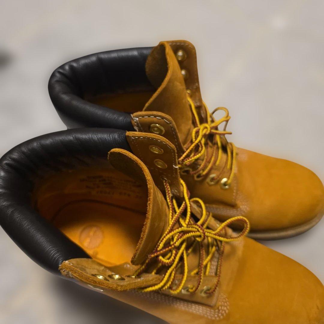 Timberland 6インチ　イエローヌバック　ブーツ　25cm