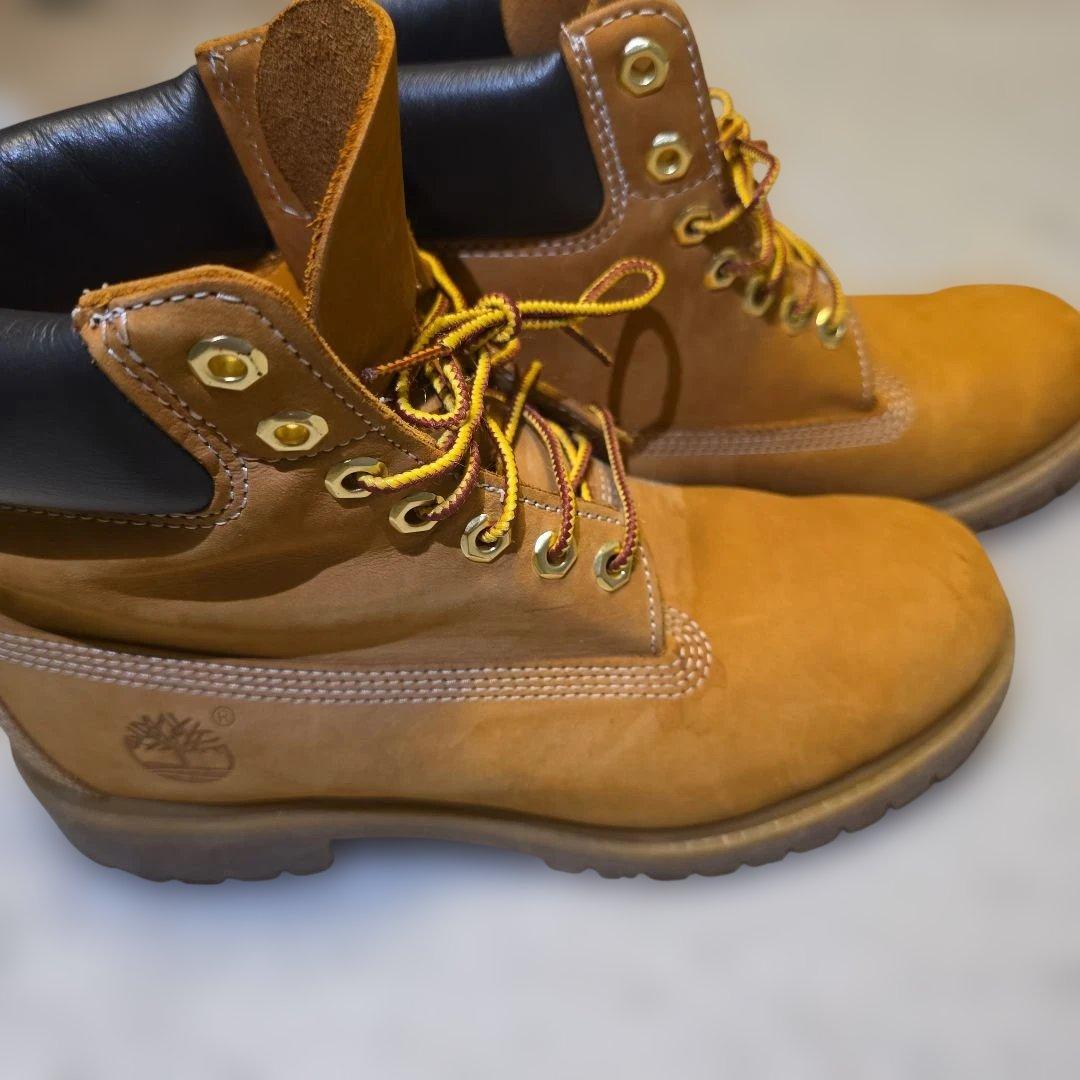 Timberland 6インチ　イエローヌバック　ブーツ　25cm