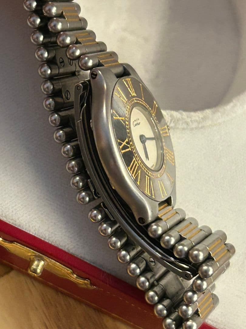 Cartier クォーツ腕時計 カルティエ ヴァンティアン マスト　箱付き