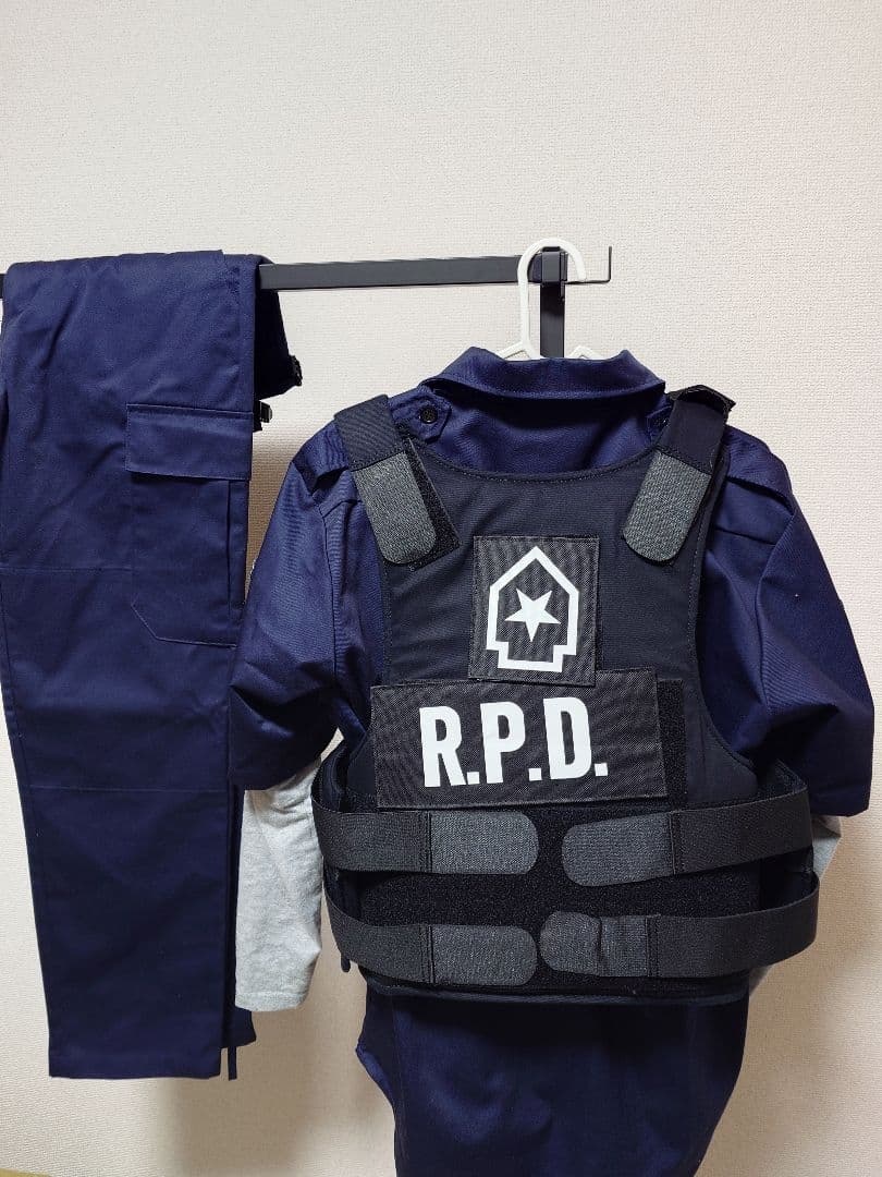 バイオハザードRE:2』R.P.D.支給　ユニフォーム　ソフトアーマー　Sサイズ
