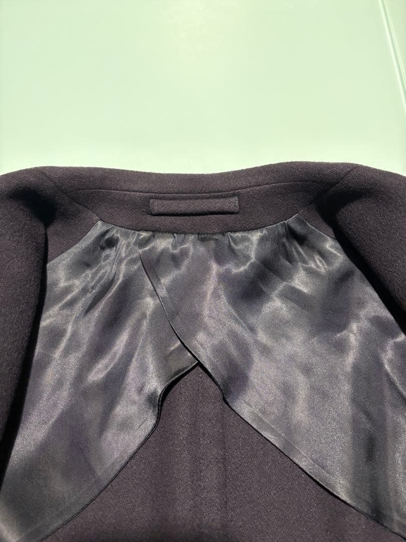 ラルディーニ　LARDINI 46 ネイビー　チェスターコート