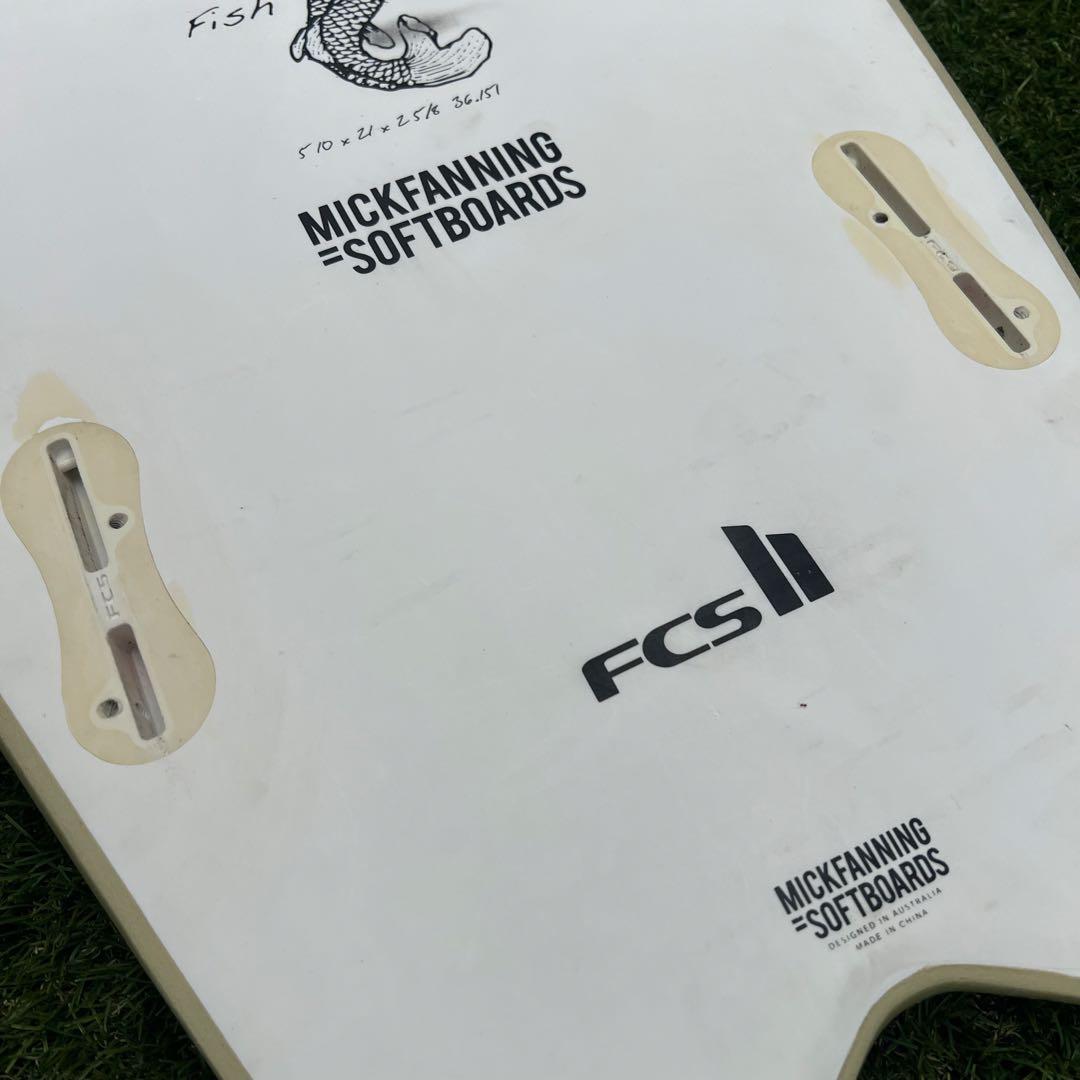 【湘南手渡し限定】MF ソフトボード ツインフィッシュ 5'10