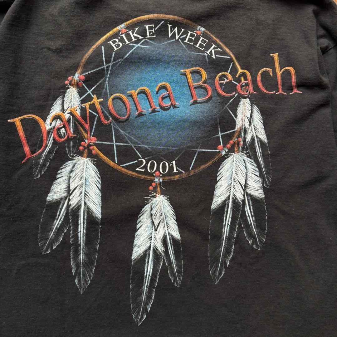 DAYTONA BIKE WEEK ロンT L 袖プリント バイクウィーク 古着
