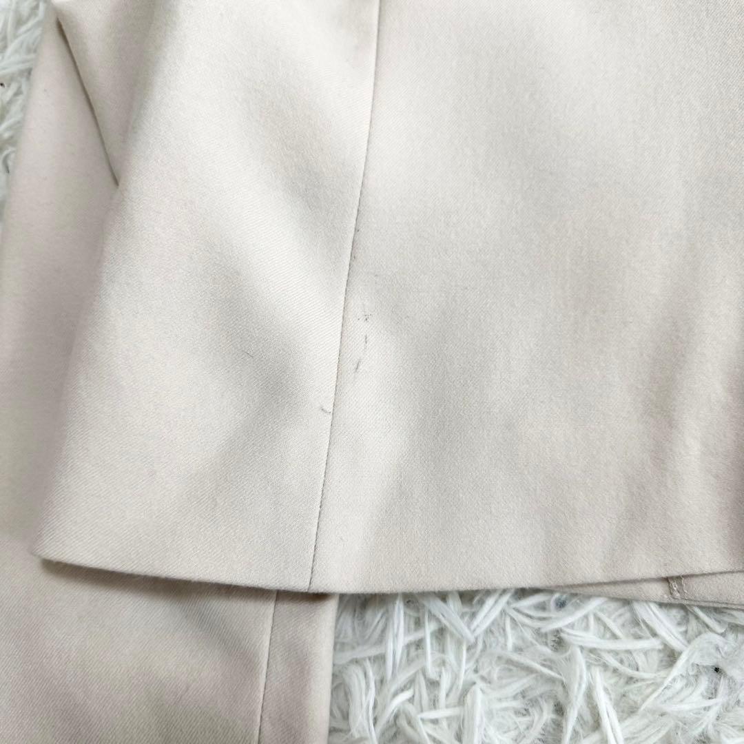 theory luxe セットアップ ノーカラージャケット アイボリー 近年