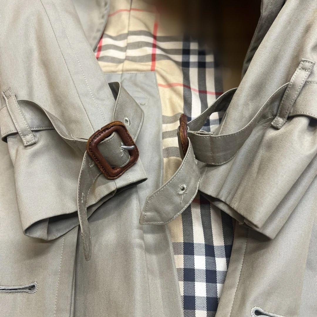 m*す様 バーバリートレンチコート ウエストベルト付き