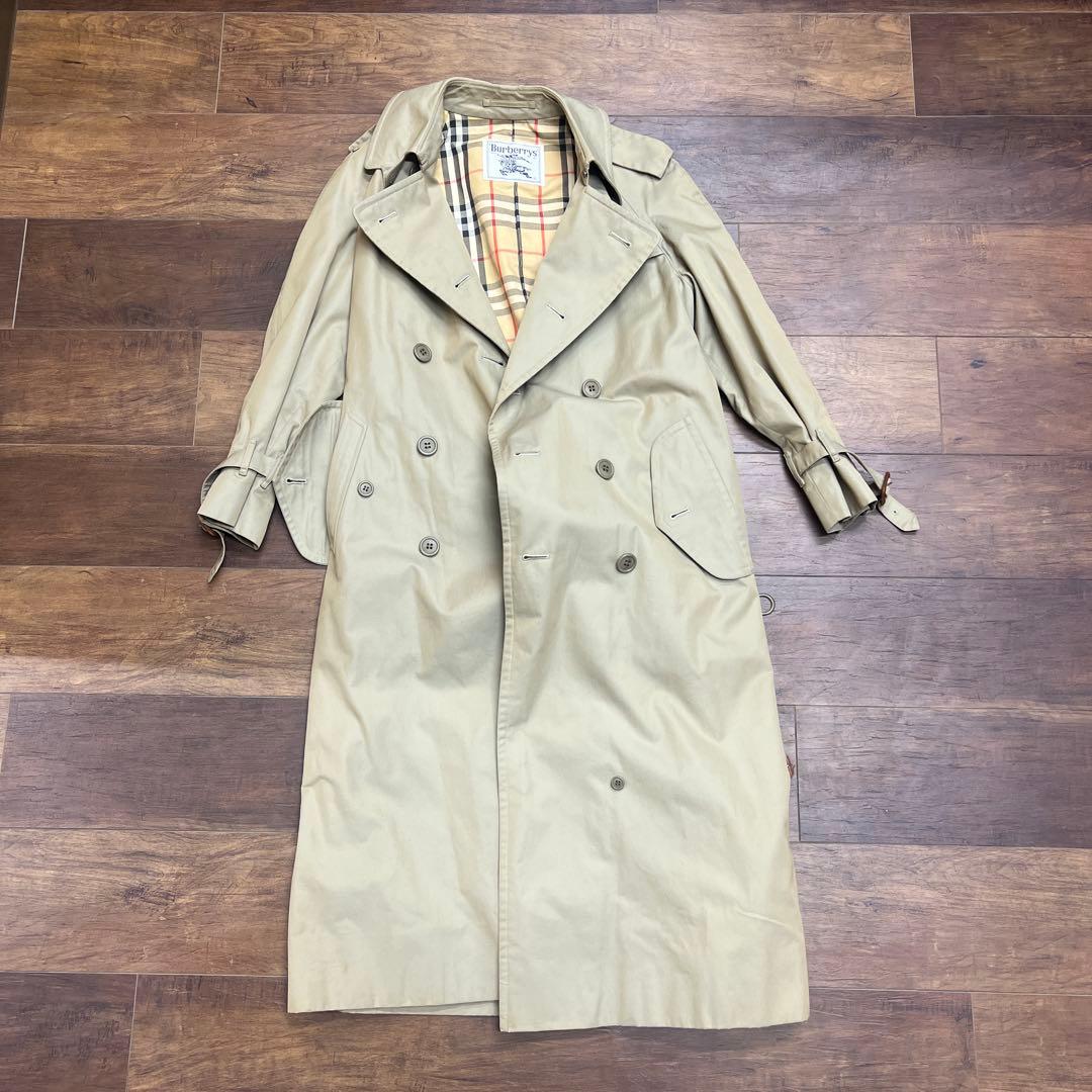 m*す様 バーバリートレンチコート ウエストベルト付き