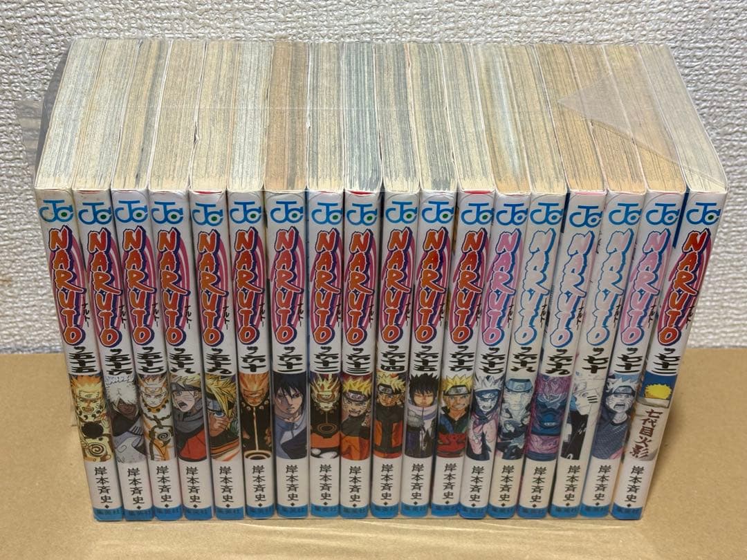 【NRT19m】《難有り》NARUTO-ナルト- 全72巻完結全巻セット