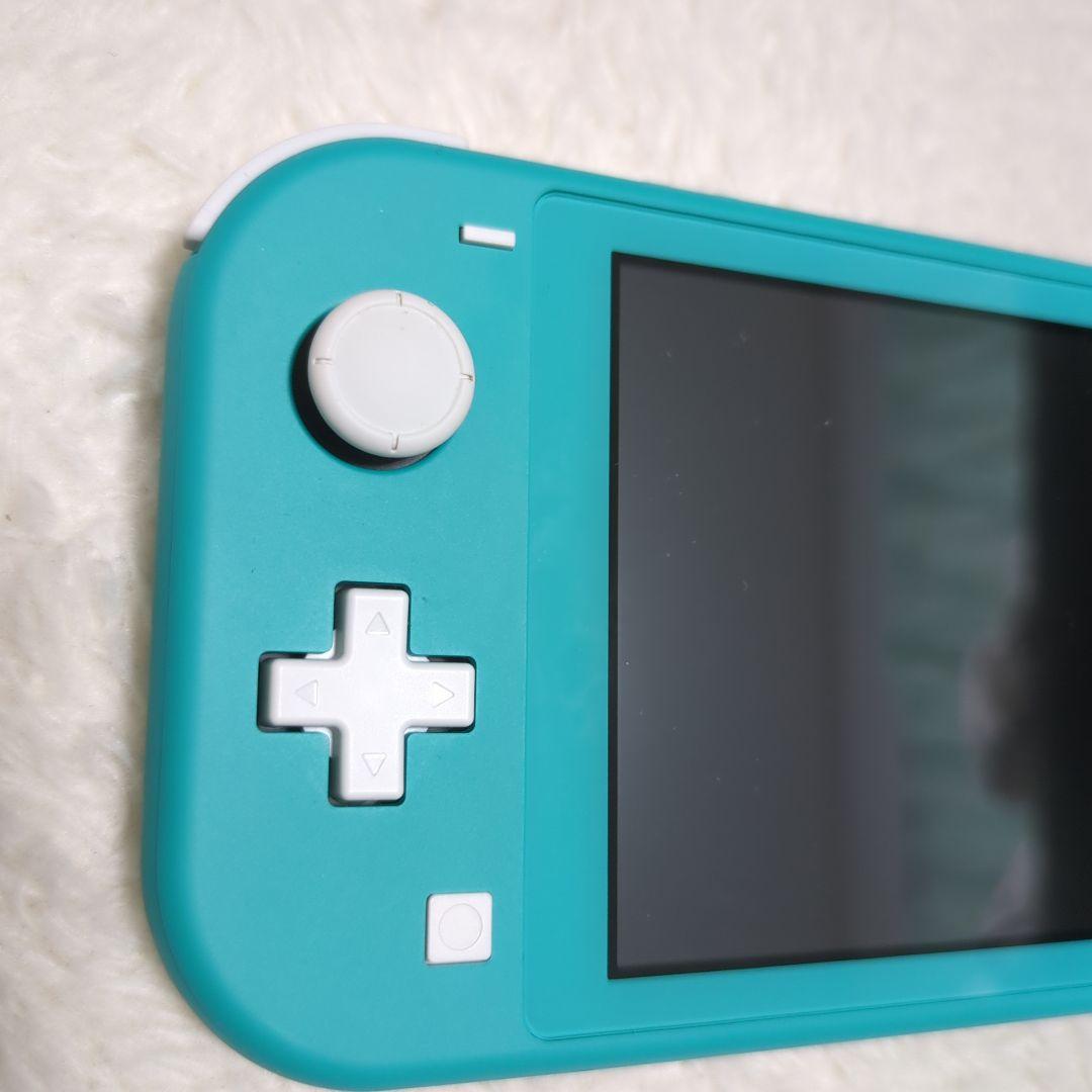 【美品】Switch Lite ターコイズ(本体、ケース、クリーナー）箱付き