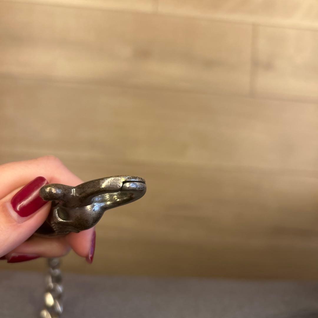 値下げ　ルードギャラリー　スカルデザイン ウォレットチェーン RG刻印