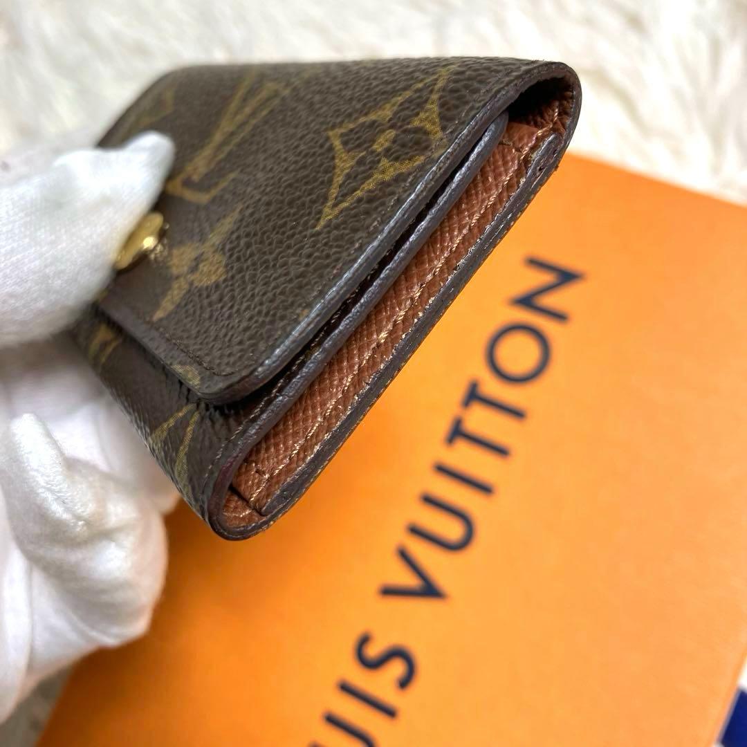 ルイヴィトン＊4連キーケース モノグラム ゴールド金具