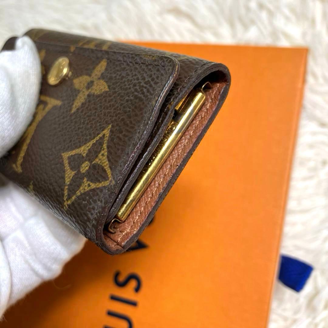 ルイヴィトン＊4連キーケース モノグラム ゴールド金具