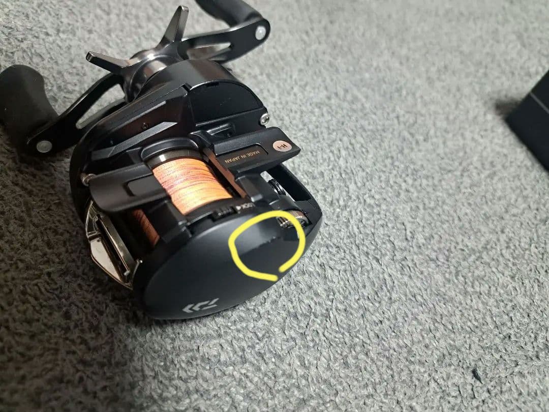 美品 シルバーウルフ 1000XH sv tw ダイワ ベイト PEスペシャル