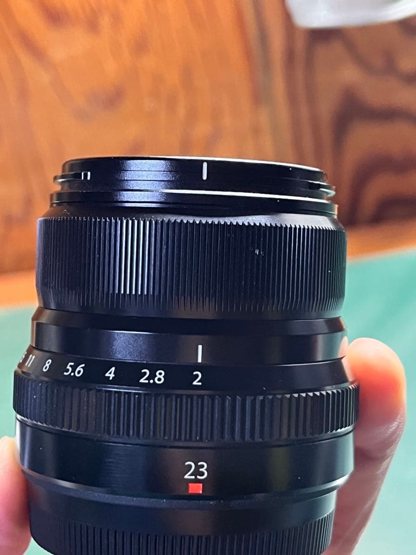 【レッド】Fujifilm XF 23mm F2 R WRレンズ