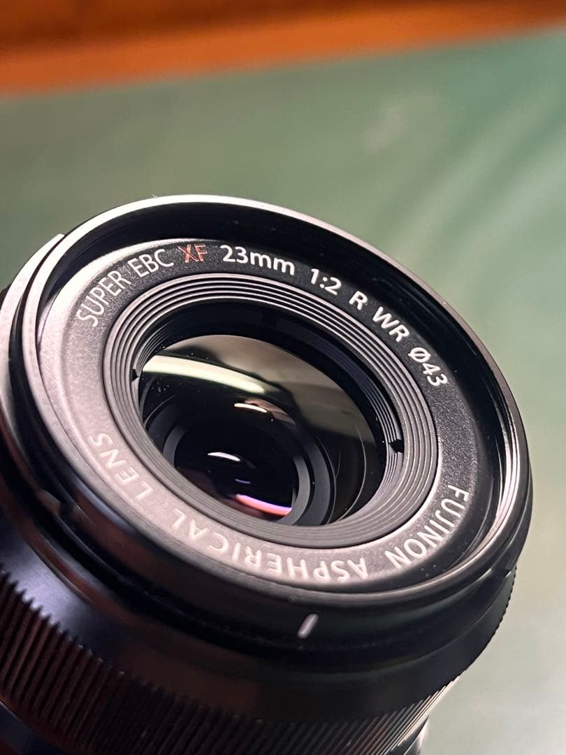 【レッド】Fujifilm XF 23mm F2 R WRレンズ