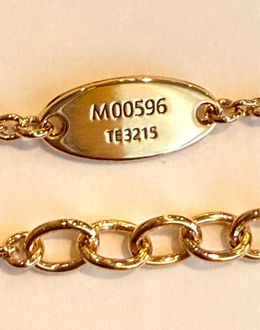 【新品未使用】ルイヴィトン LVアイコニック ネックレス M00596