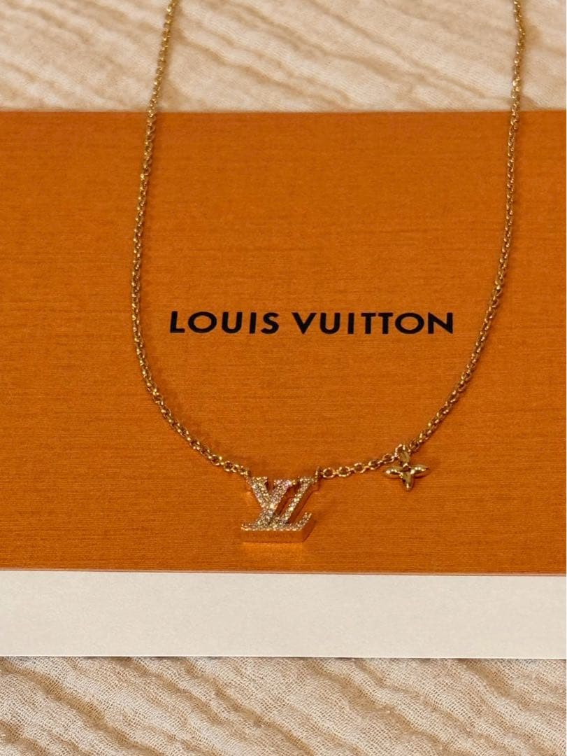 【新品未使用】ルイヴィトン LVアイコニック ネックレス M00596