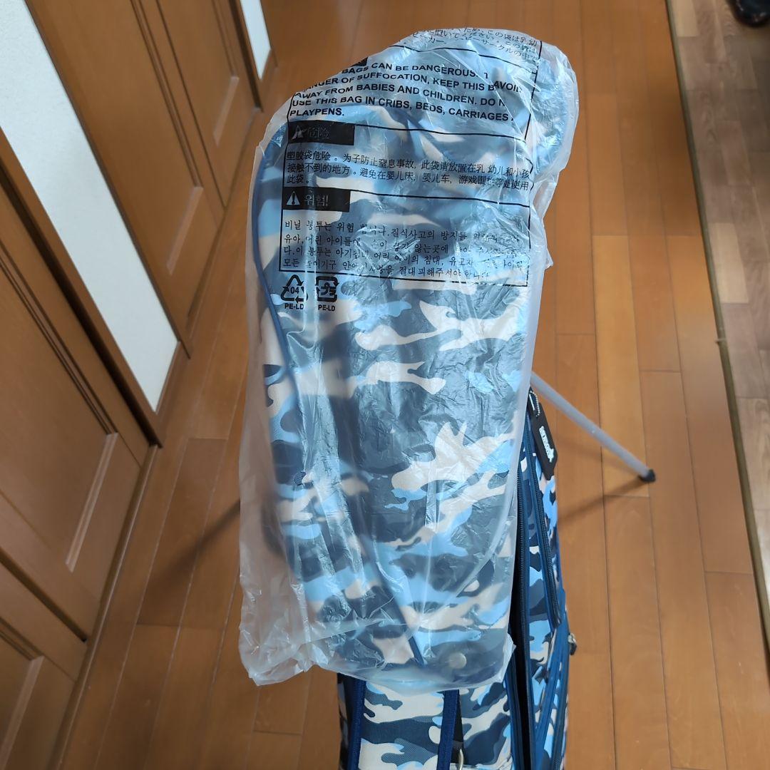 カモフラージュ柄 スタンドゴルフバッグ