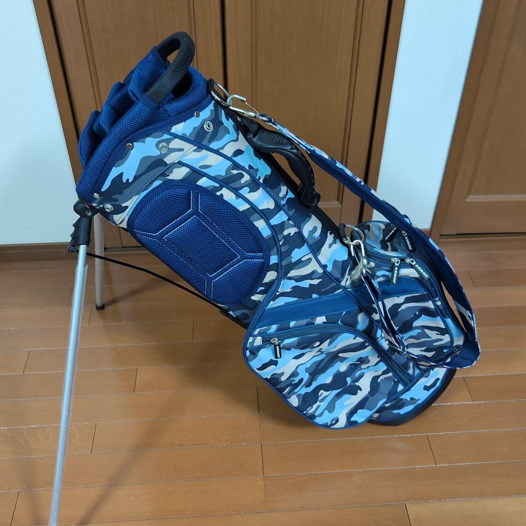 カモフラージュ柄 スタンドゴルフバッグ