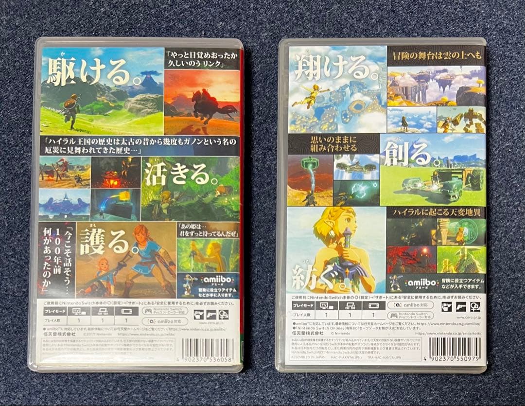 ゼルダの伝説 ティアーズ オブ ザ キングダム、ブレス オブ ザ ワイルド