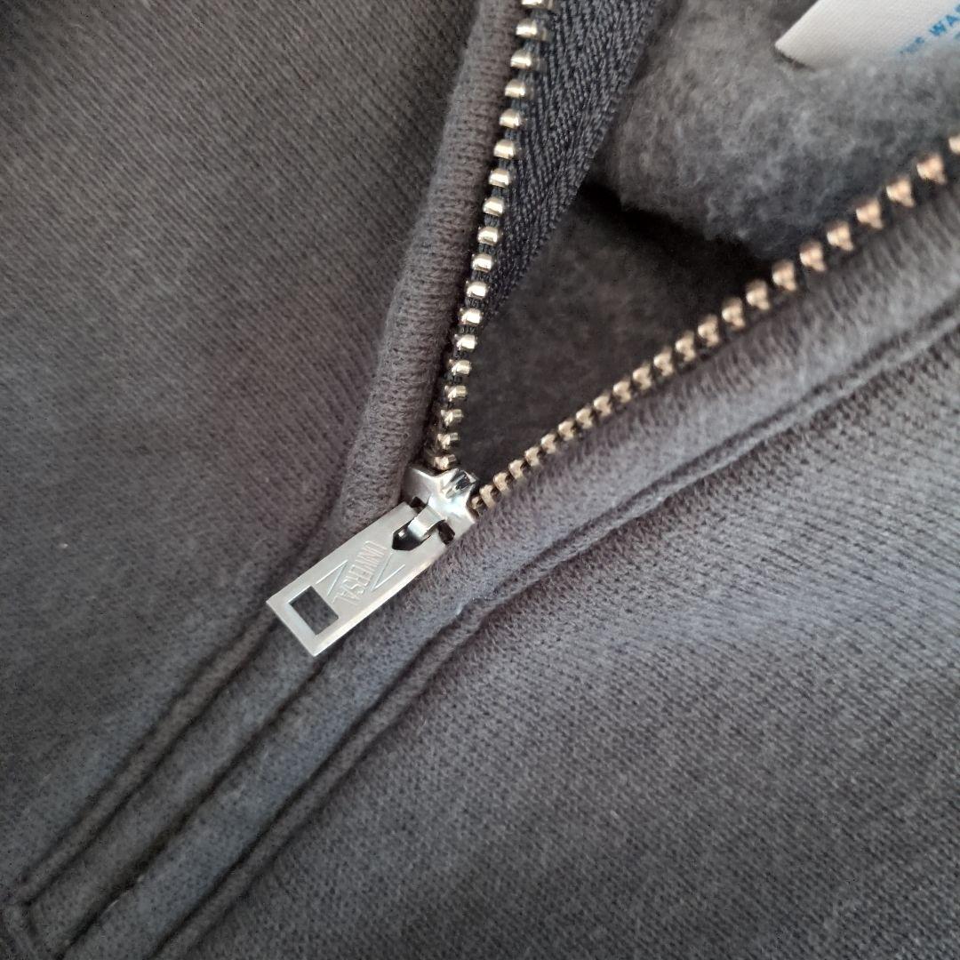 FRAMeWORK 別注リバースウィーブ　ハーフジップパーカーCHAMPION