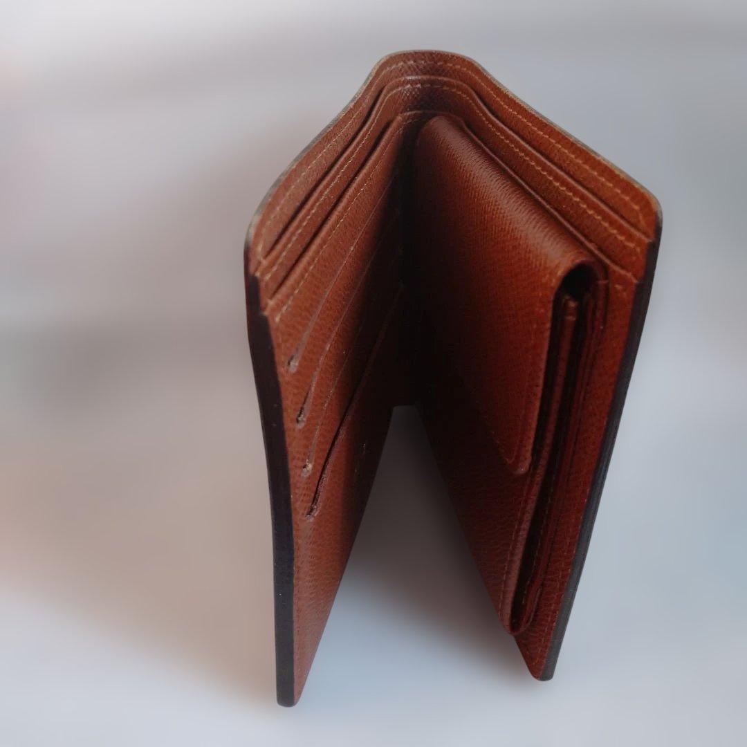 Louis Vuitton モノグラム 二つ折り財布 ほぼ未使用品