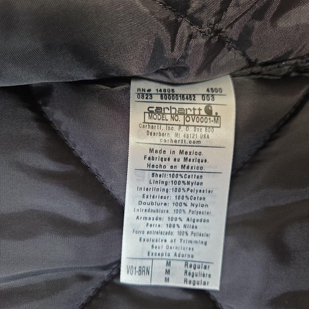 Carhartt ダウンベスト M ブラウン