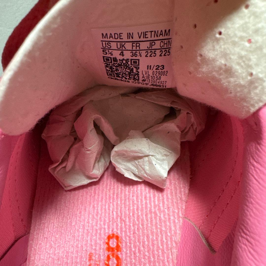 アディダス ガゼル インドア GAZELLE INDOOR ピンク　22.5