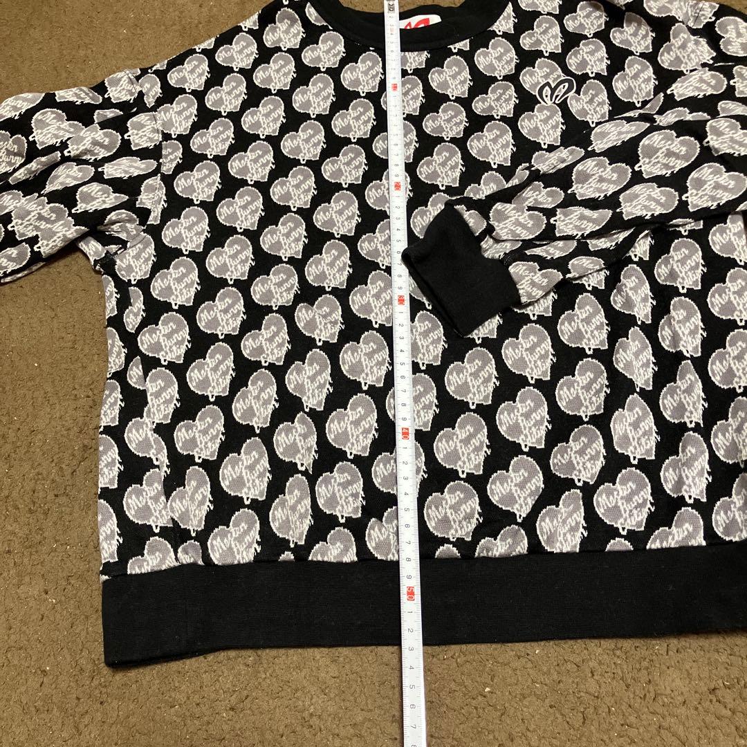 MASTER BUNNY EDITION ハート柄セーター サイズ1